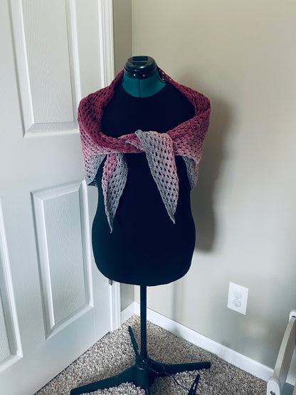 Fade Triangle Shawl