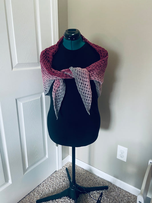 Fade Triangle Shawl