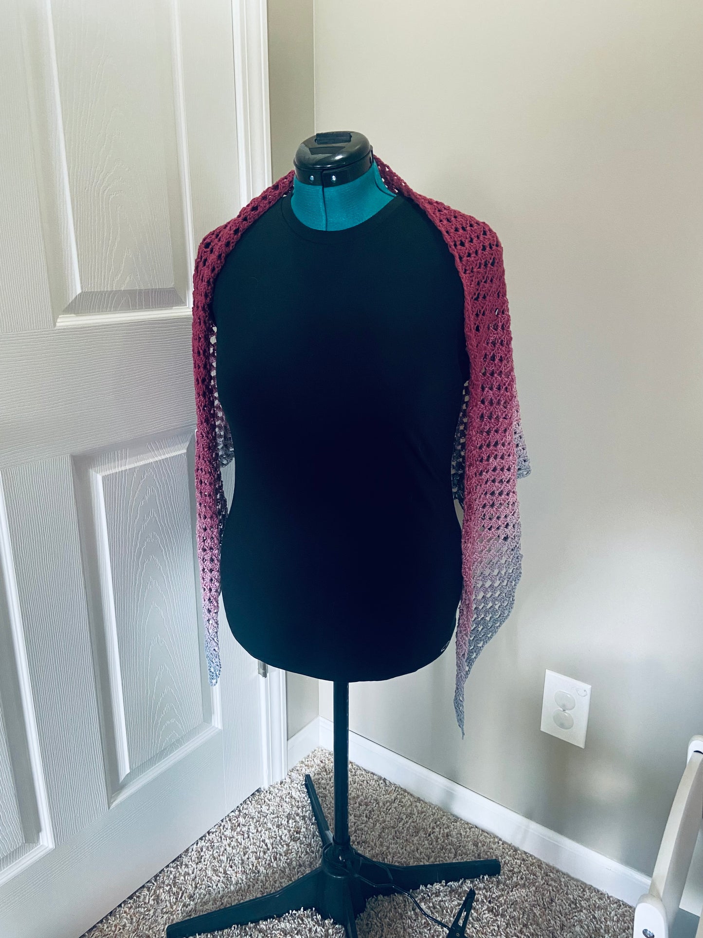 Fade Triangle Shawl