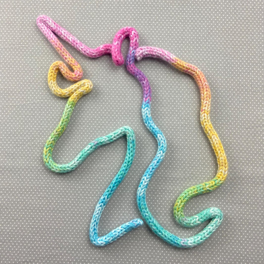 Unicorn Knitted Wire Wall Art: Kids Room, Nursery Decor