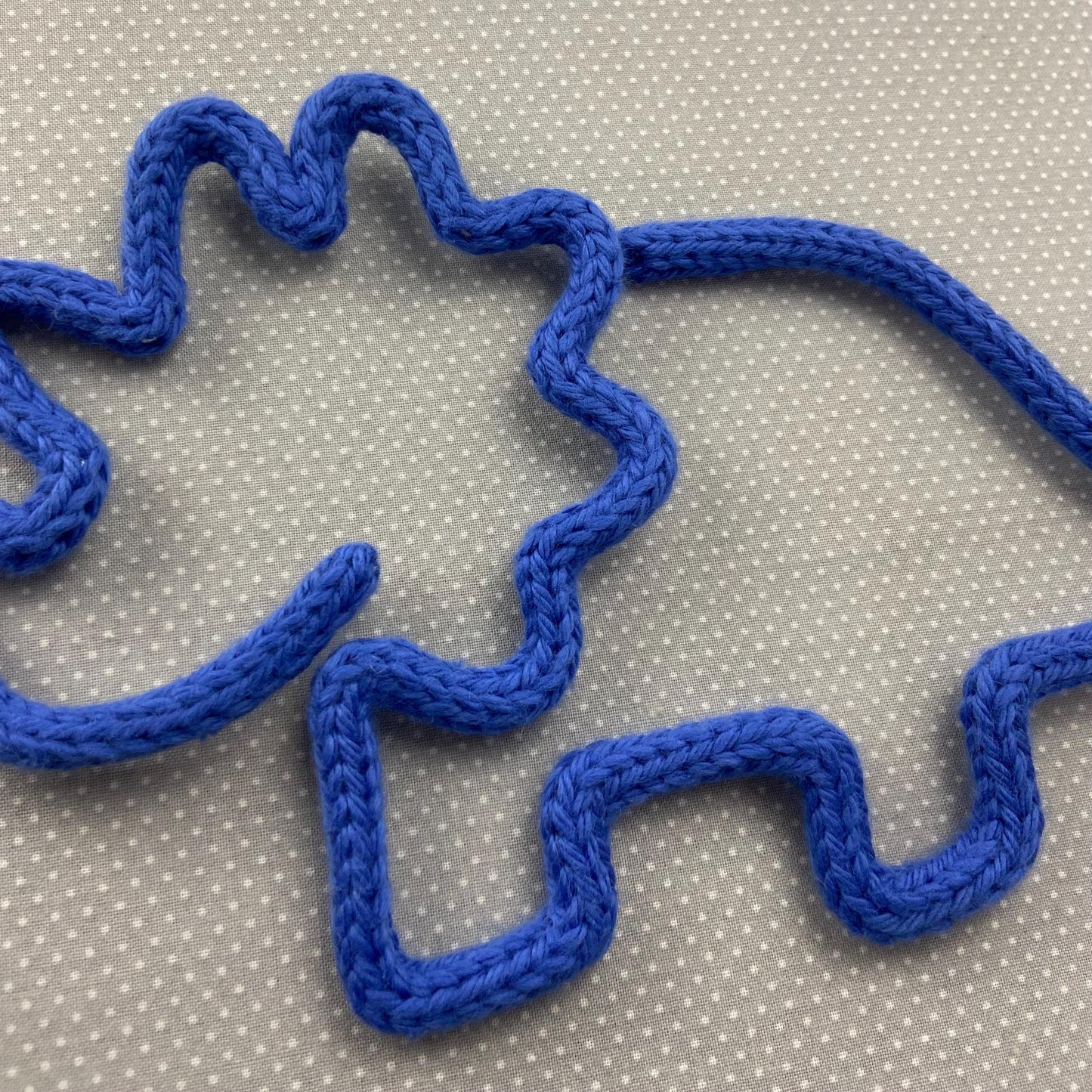 Triceratops Knitted Wire Wall Art: Kids Room, Nursery Decor