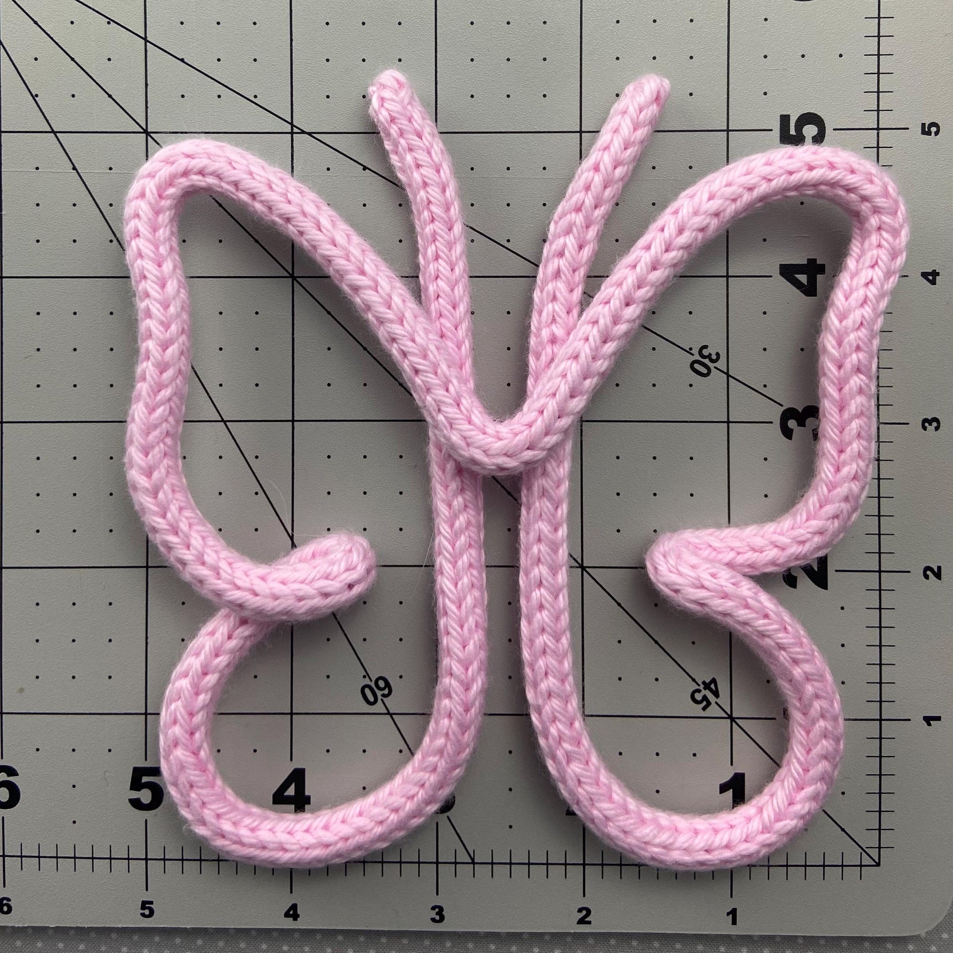 Butterfly Knitted Wire Wall Art: Kids Room, Nursery Decor