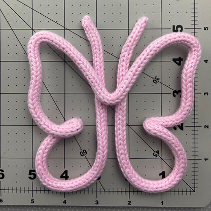Butterfly Knitted Wire Wall Art: Kids Room, Nursery Decor