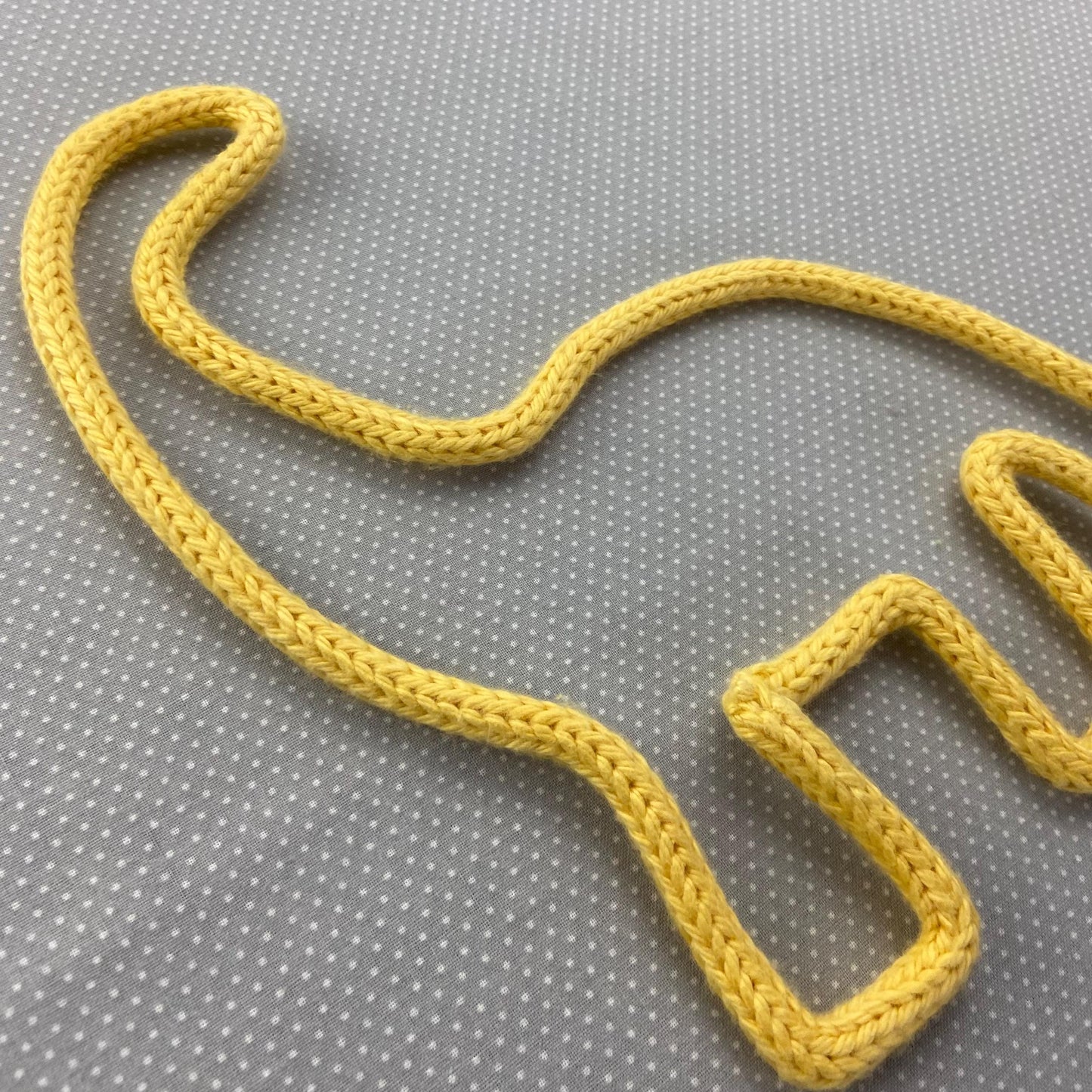 Brachiosaurus Knitted Wire Wall Art: Kids Room, Nursery Decor