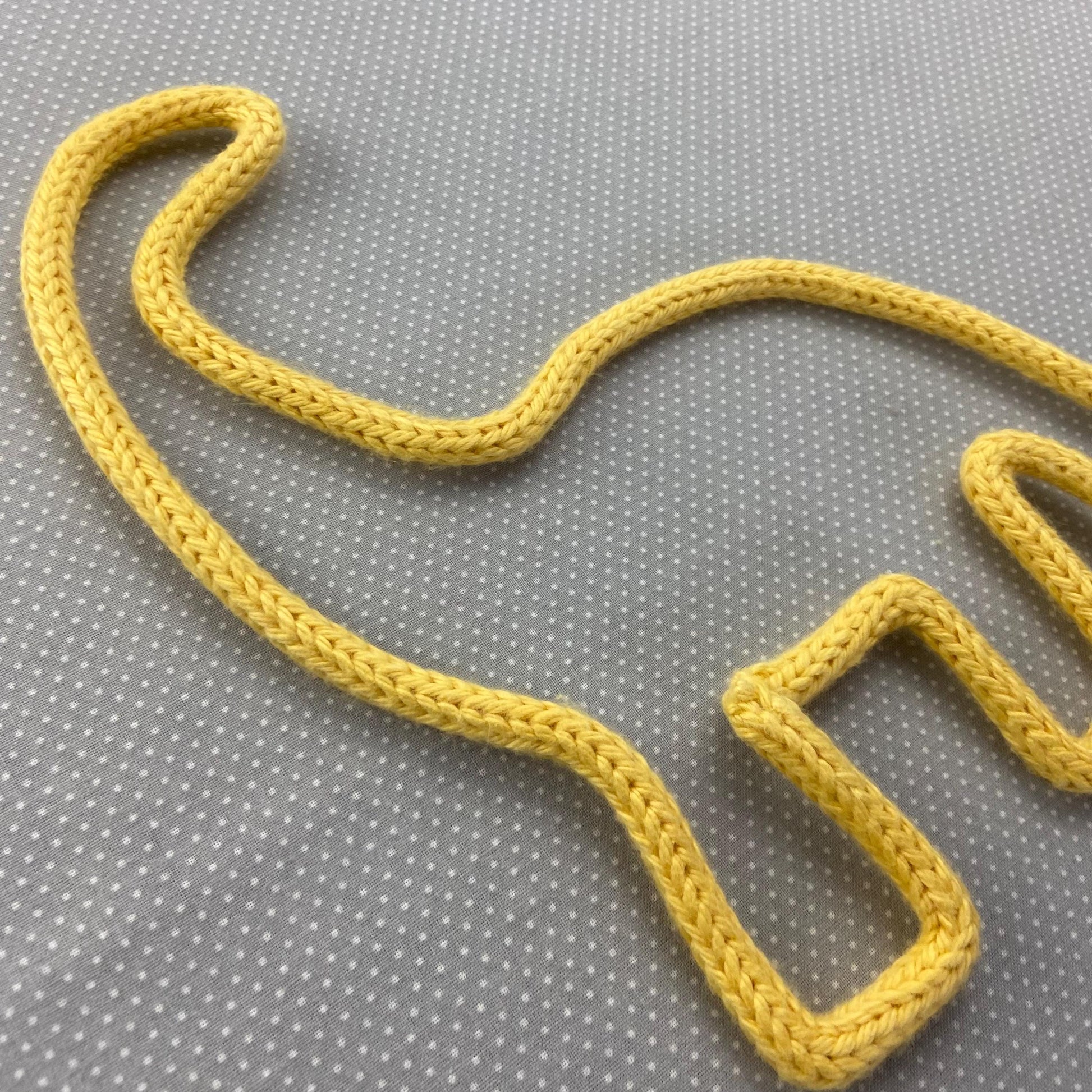 Brachiosaurus Knitted Wire Wall Art: Kids Room, Nursery Decor