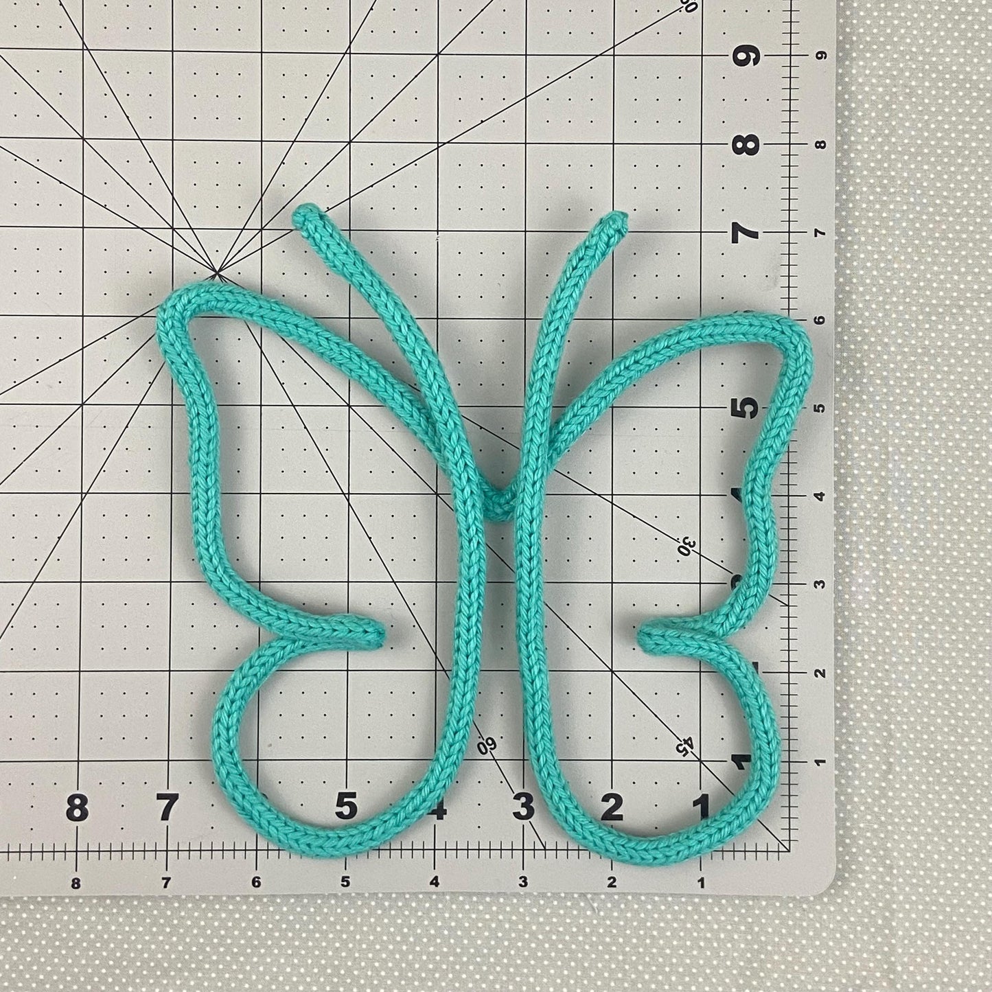 Butterfly Knitted Wire Wall Art: Kids Room, Nursery Decor