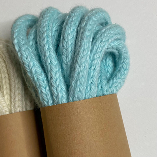 Cotton Knit I-Cord: Yarn for Knit Wire Art, Name Signs, Macramé, etc - 40+ Colors