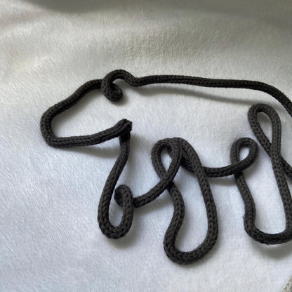 Knitted Wire Bears Wall Art
