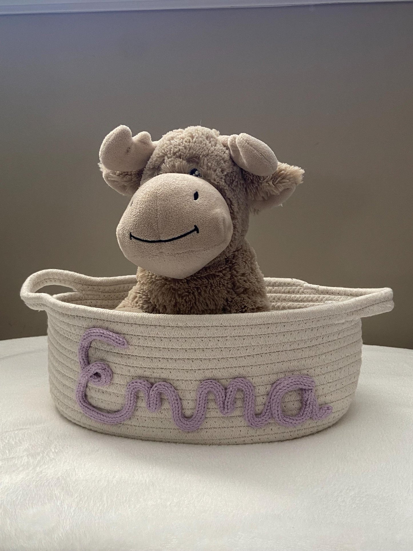 Personalized Name Storage Basket