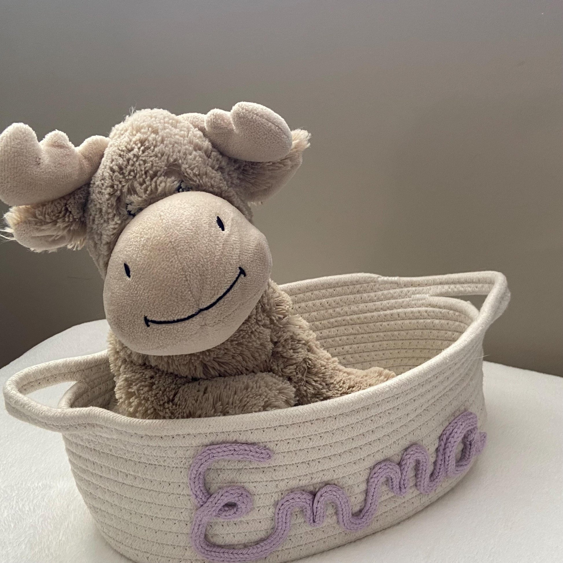 Personalized Name Storage Basket